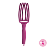 Szczotka Olivia Garden FingerBrush Combo Bright Pink do rozczesywania włosów jasny róż