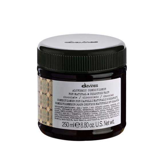 Alchemic Conditioner Chocolate odżywka podkreślająca kolor - włosy ciemnobrązowe i czarne 250 ml Davines