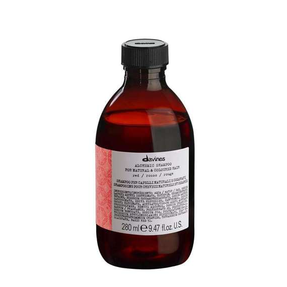 Alchemic Shampoo Red szampon podkreślający kolor - włosy czerwone i mahoniowe 280 ml Davines