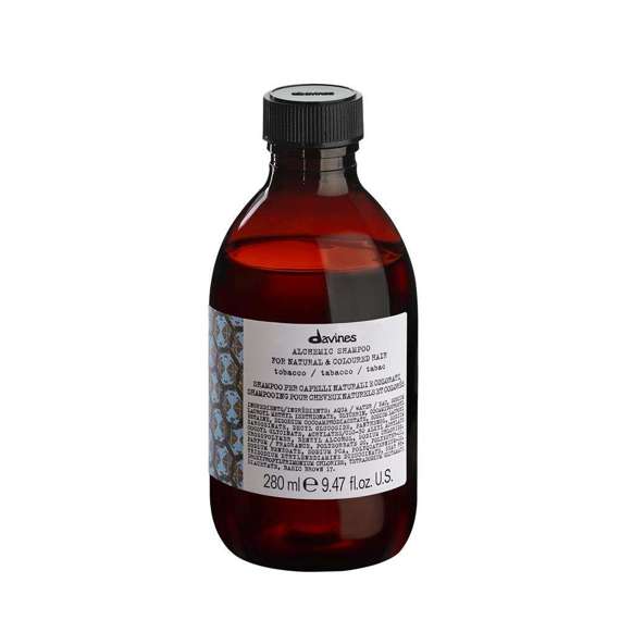 Alchemic Shampoo Tobacco szampon podkreślający kolor - włosy brązowe i jasnobrązowe 280 ml Davines