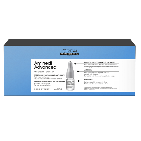 Ampułki L'Oréal Professionnel Serie Expert Aminexil Advanced przeciw wypadaniu włosów 42 x 6 ml