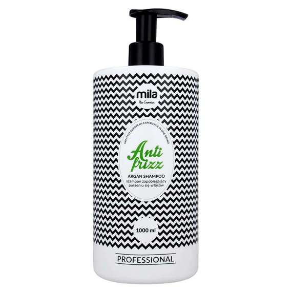 Anti Frizz Argan Shampoo szampon arganowy przeciw puszeniu 1000 ml Mila