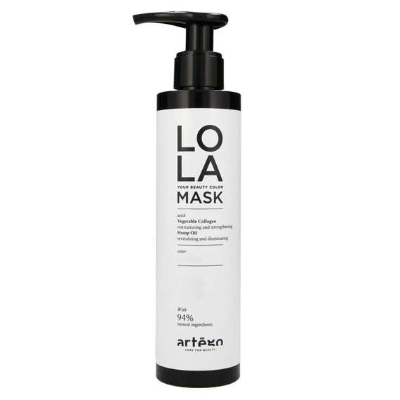 Artego LOLA Mask maska tonująca regenerująca Choco 200 ml