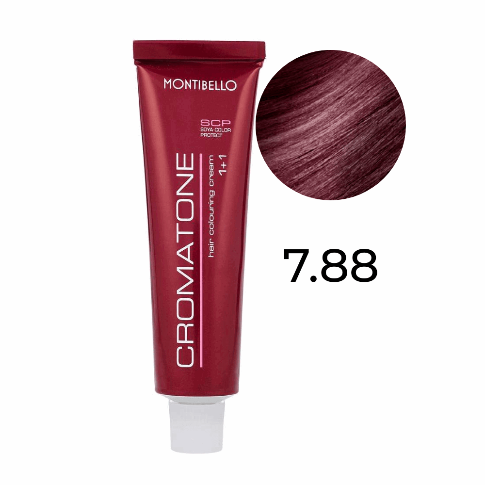 Farba Montibello Cromatone 7.88 intensywny purpurowy blond 60 ml