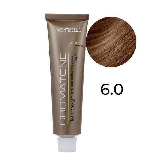 Farba Montibello Cromatone Re-Cover 6.0 naturalny ciemny blond 60 ml