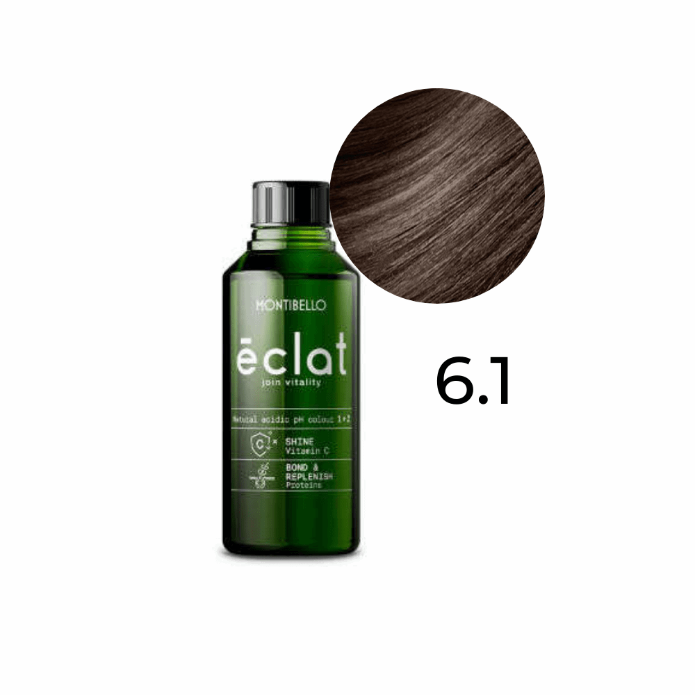Farba Montibello Éclat 6.1 kwaśna rewitalizująca ciemny popielaty blond 60 ml