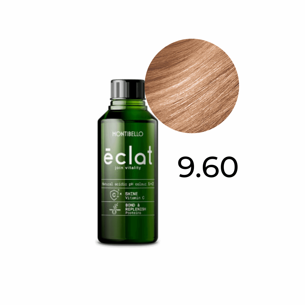 Farba Montibello Éclat 9.60 kwaśna rewitalizująca naturalny kasztanowy bardzo jasny blond 60 ml